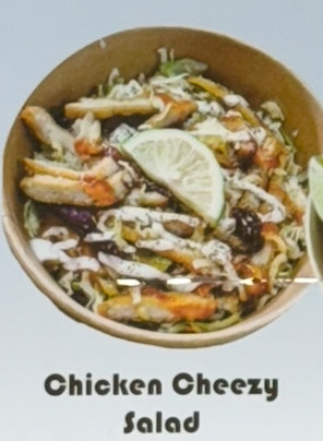 Chicken Cheezy Salad