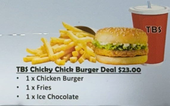 Chicky Chick Burger Deal