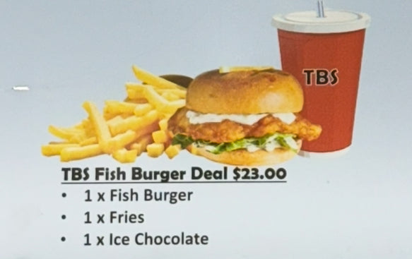 Fish Burger Deal
